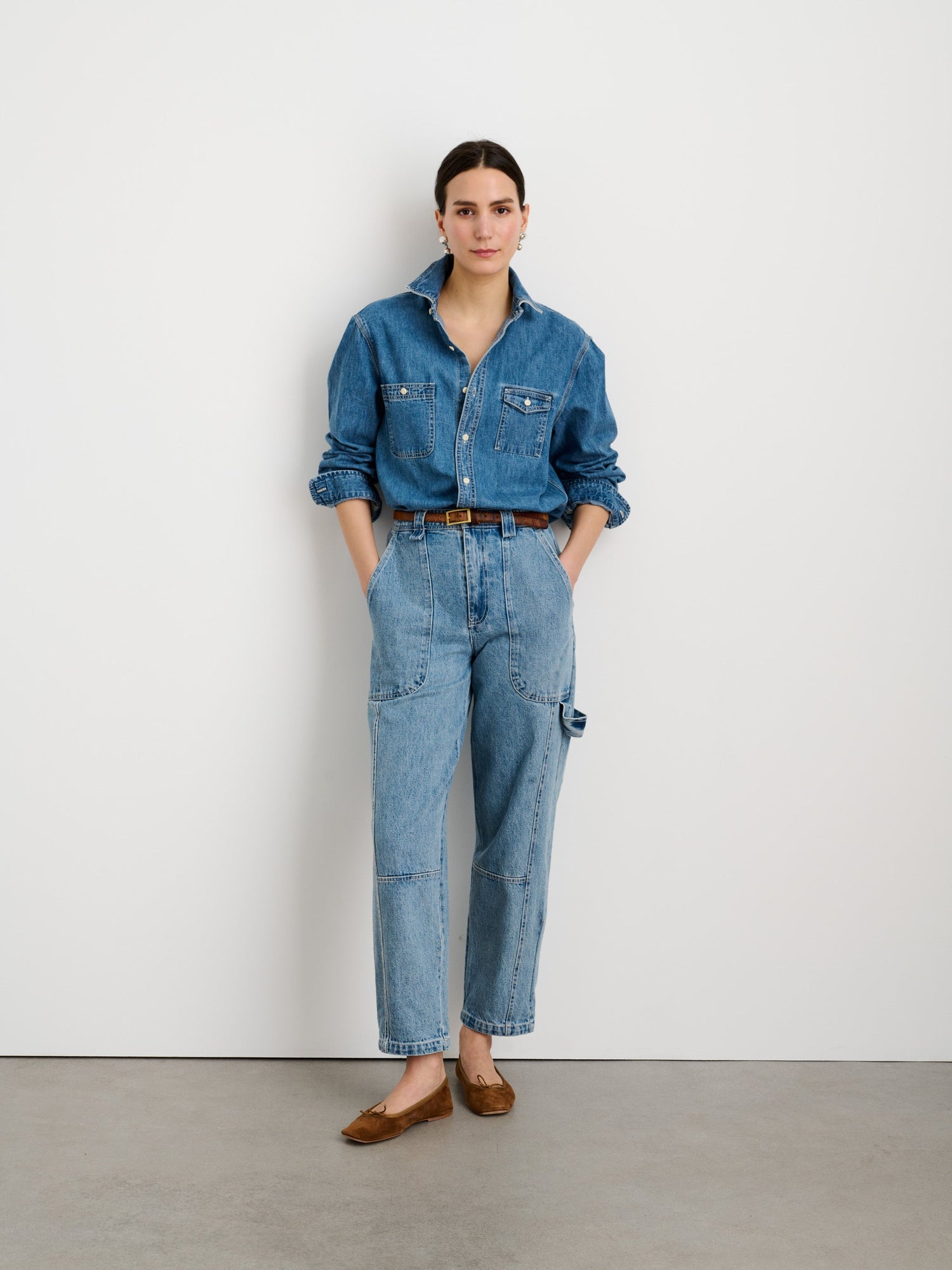 Women | Phoebe Pant | Denim Vintage Wash