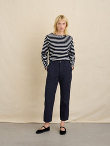 Women | Neil Utility Straight Leg Pant | Washed Navy