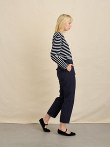 Women | Neil Utility Straight Leg Pant | Washed Navy