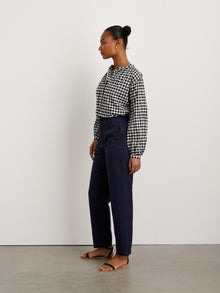 Women | Mia Pant | Drapey Twill Dark Navy