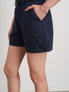 Women | Phoebe Shorts | Recycled Denim Navy