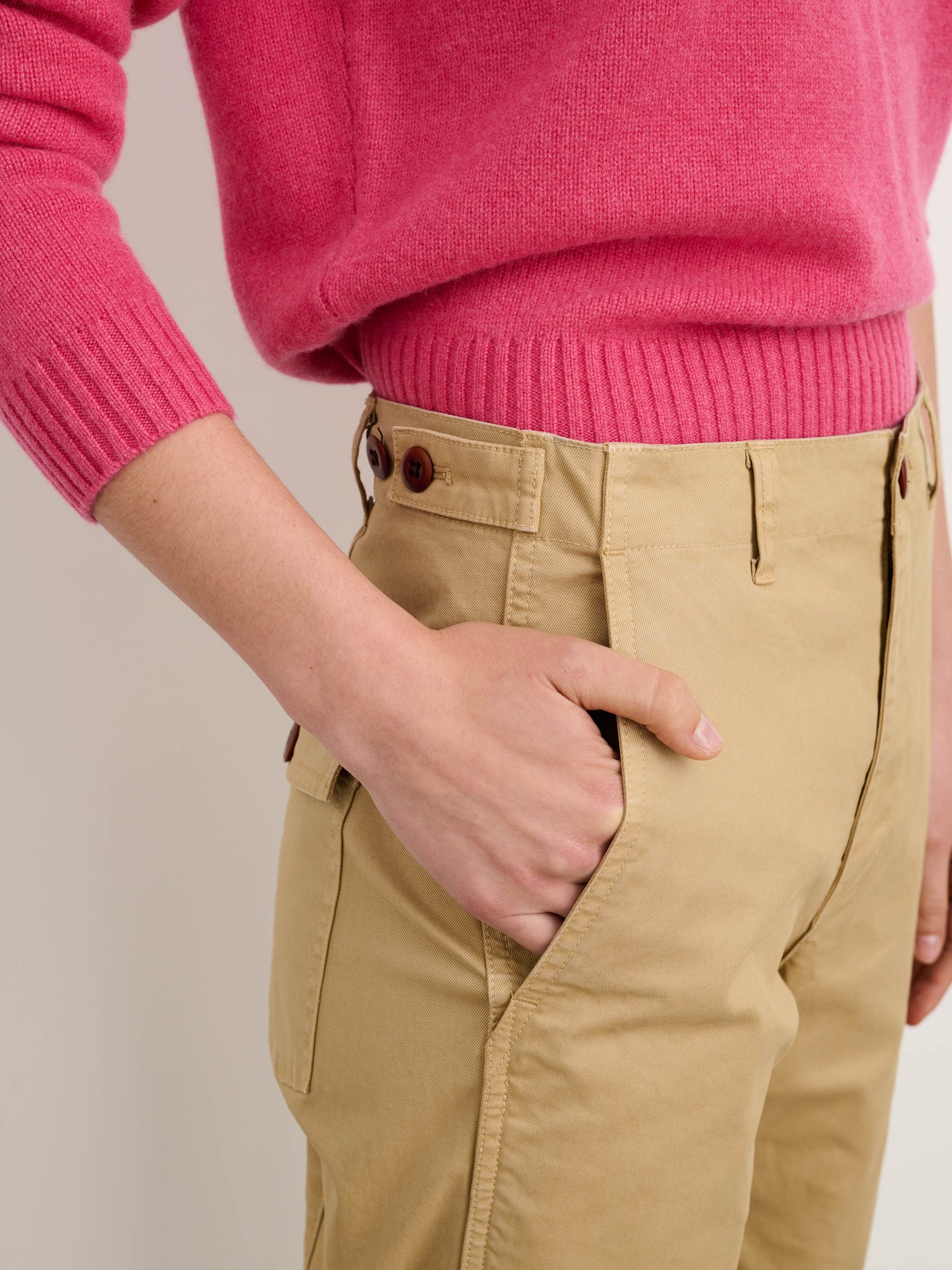 Women | Neil Pant | Chino Vintage Khaki