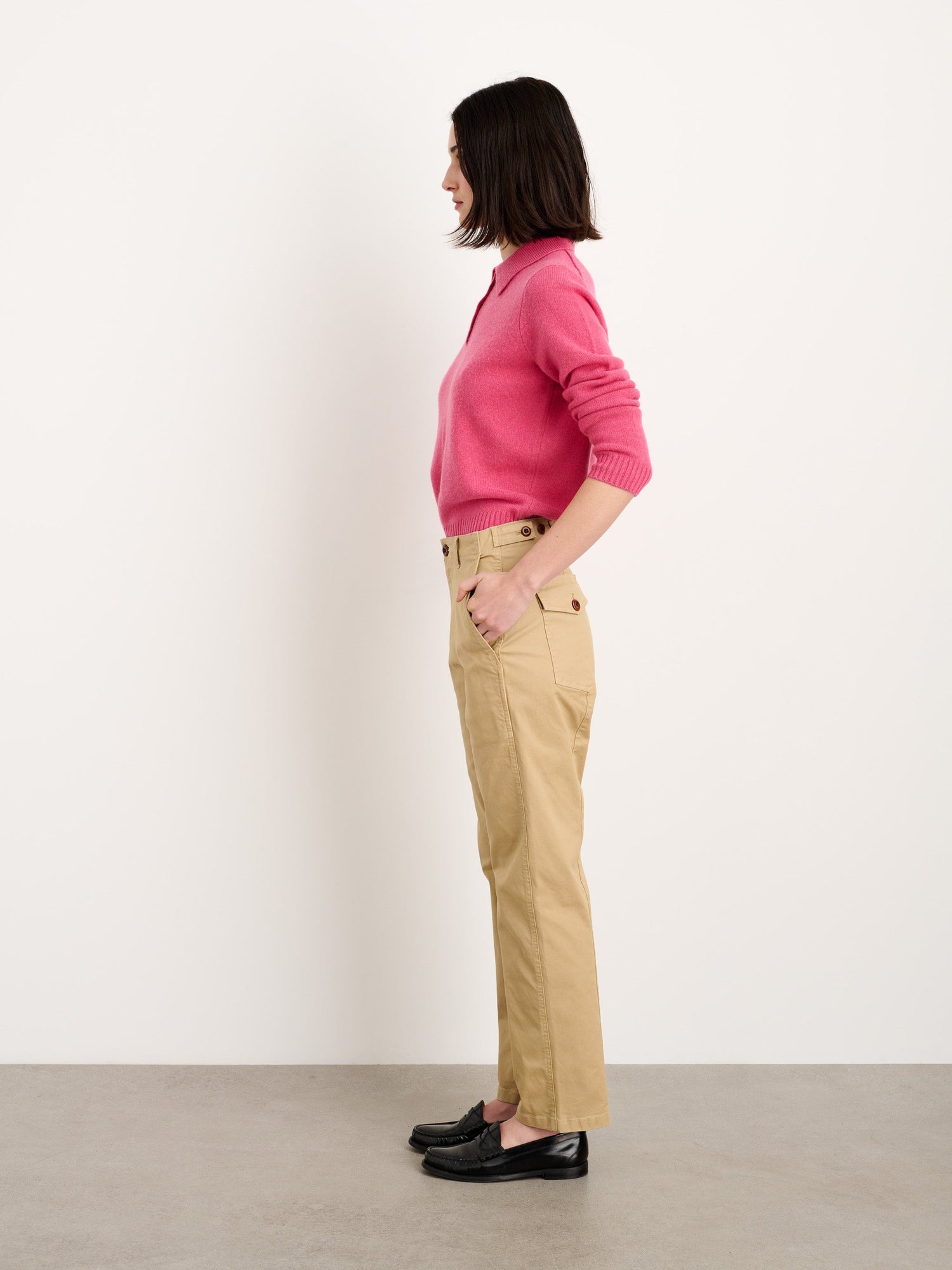 Women | Neil Pant | Chino Vintage Khaki