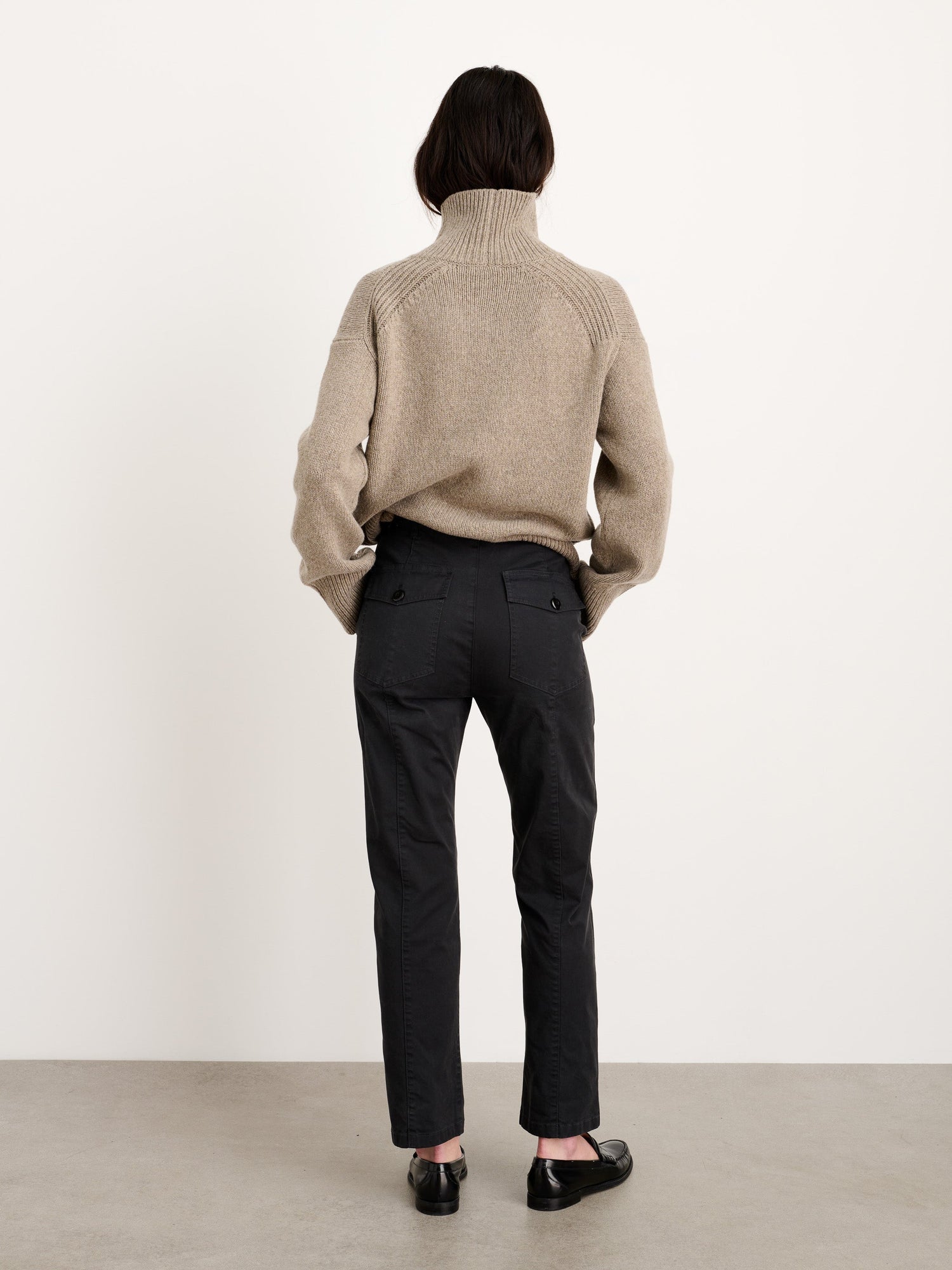 Women | Neil Pant | Chino Washed Black
