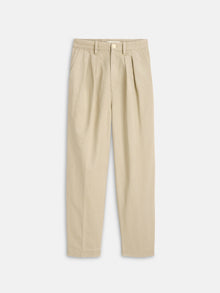 Women | Keaton Double Pleat Pant | Twill Putty