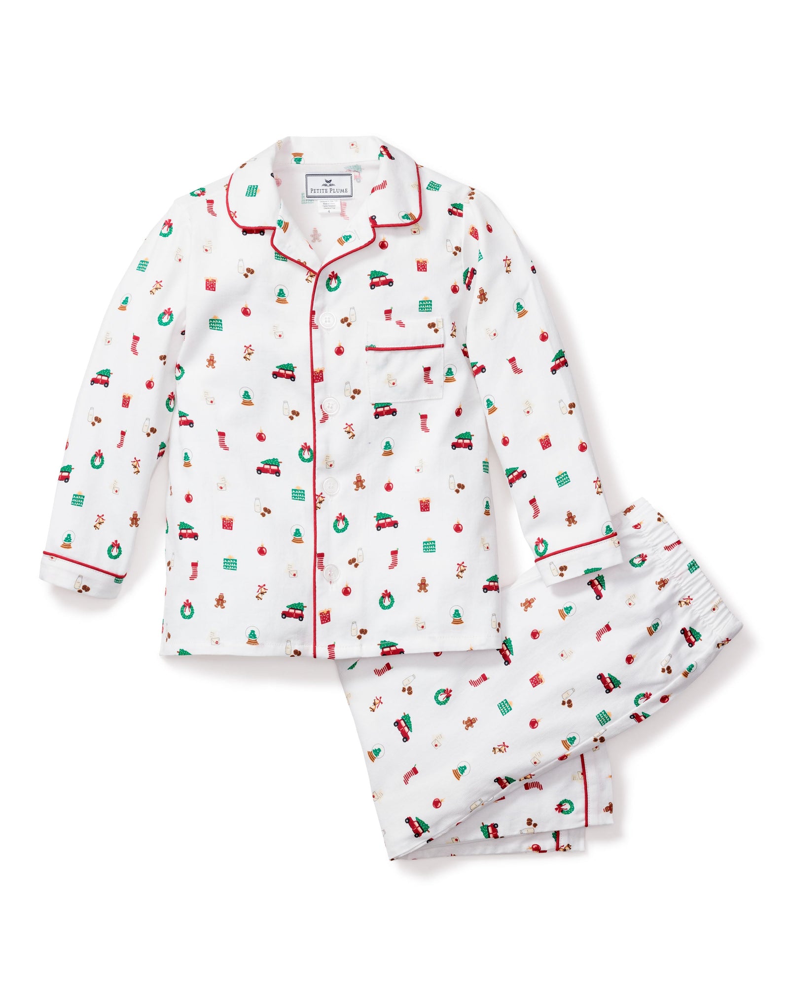 Kids | Twill Pajama Set | Winter Nostalgia