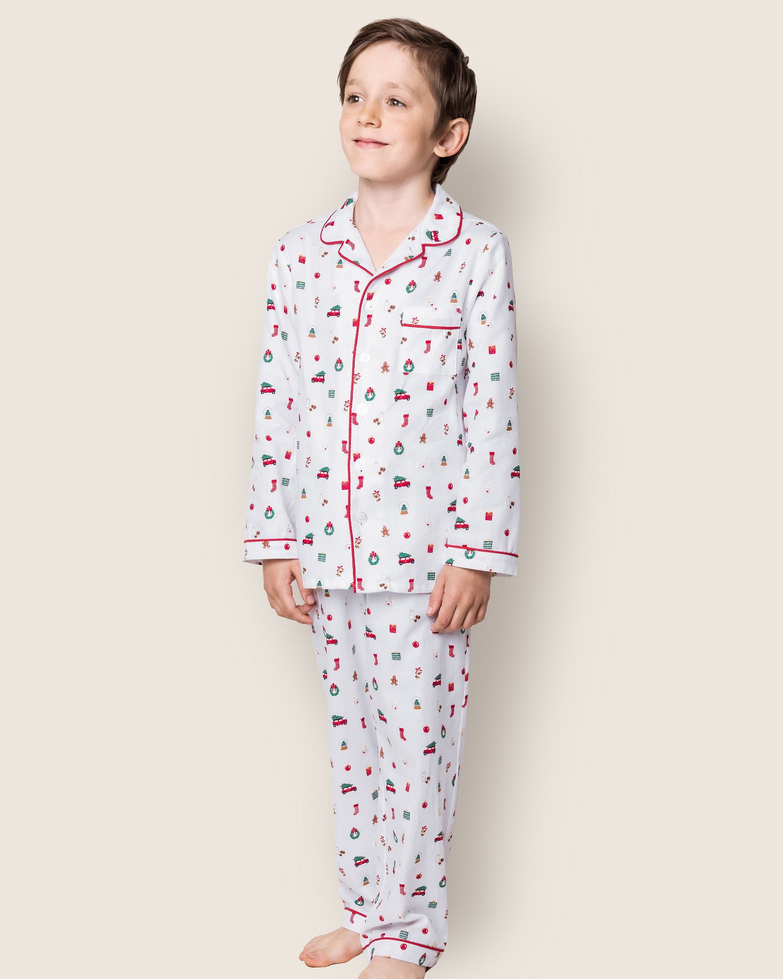 Kids | Twill Pajama Set | Winter Nostalgia