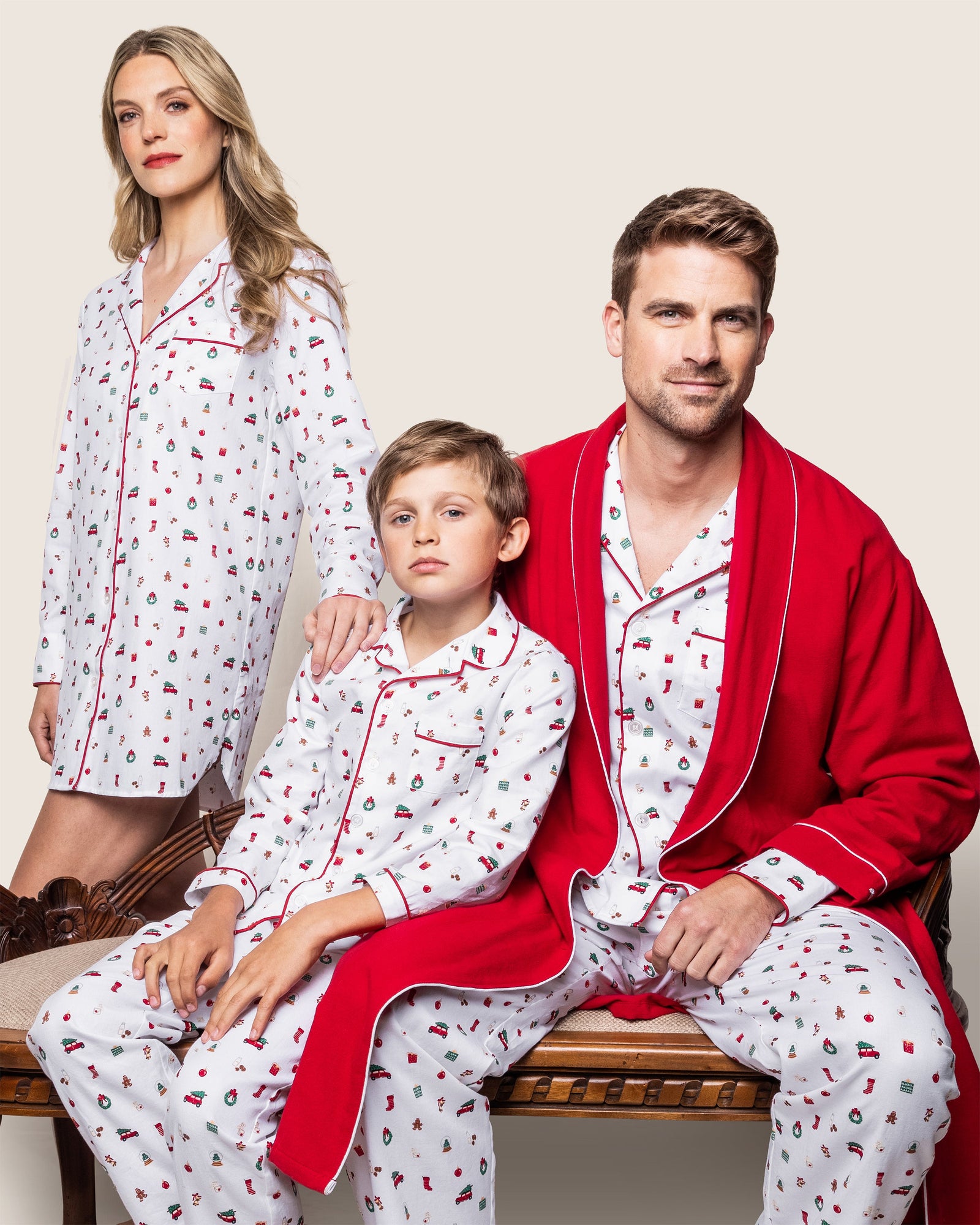 Kids | Twill Pajama Set | Winter Nostalgia