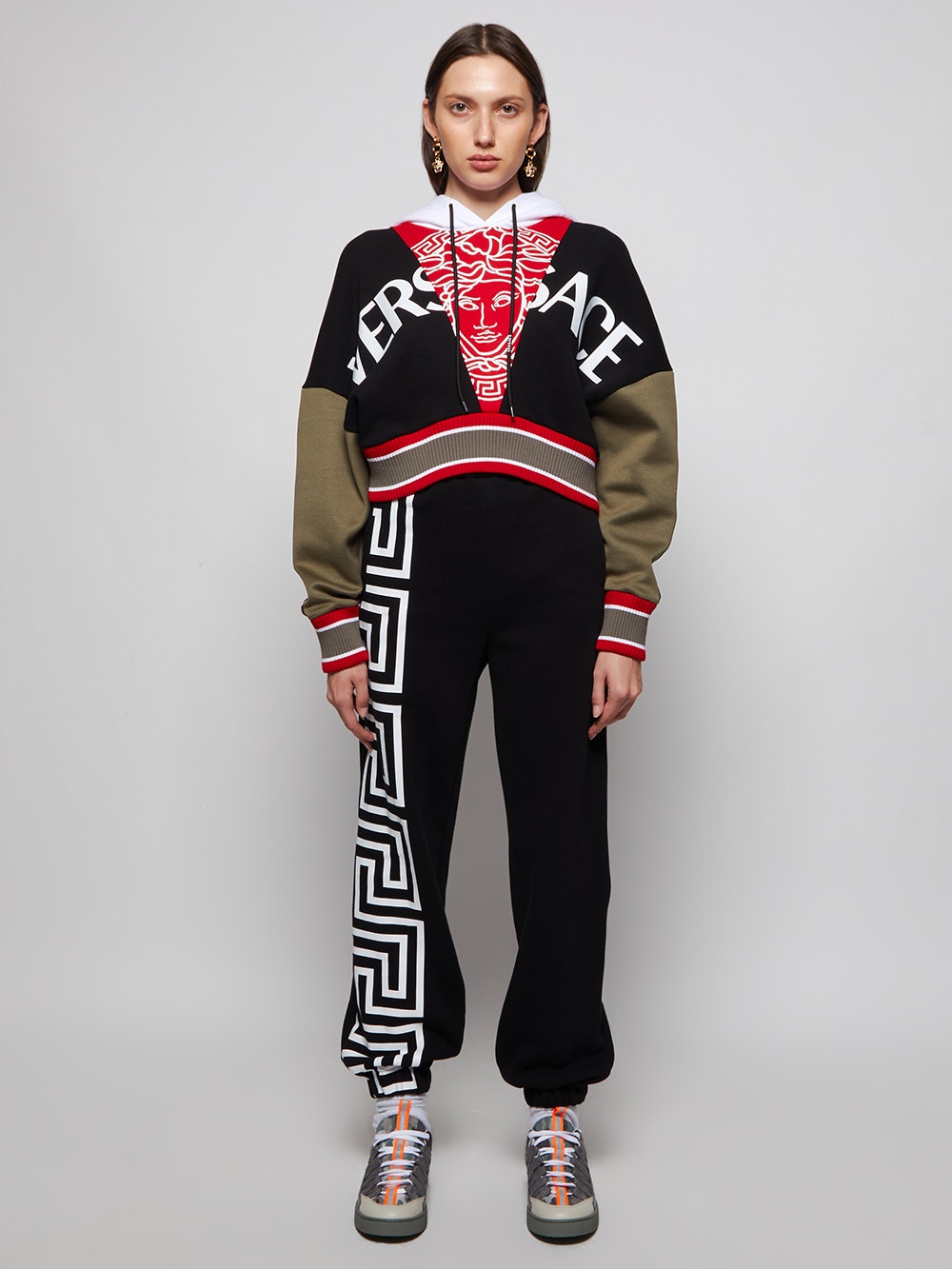 Pierre Hardy X Victor Cruz | Low Top Sneakers | Military Green