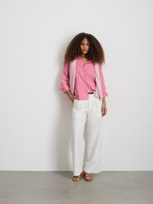 Women | Jo Shirt | Cotton Poplin Peony