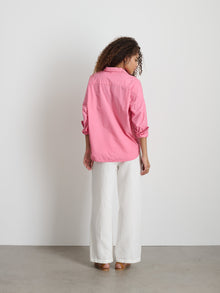 Women | Jo Shirt | Cotton Poplin Peony