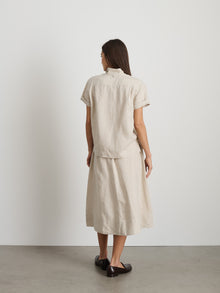 Women | Maddie Skirt | Flax Linen Flax