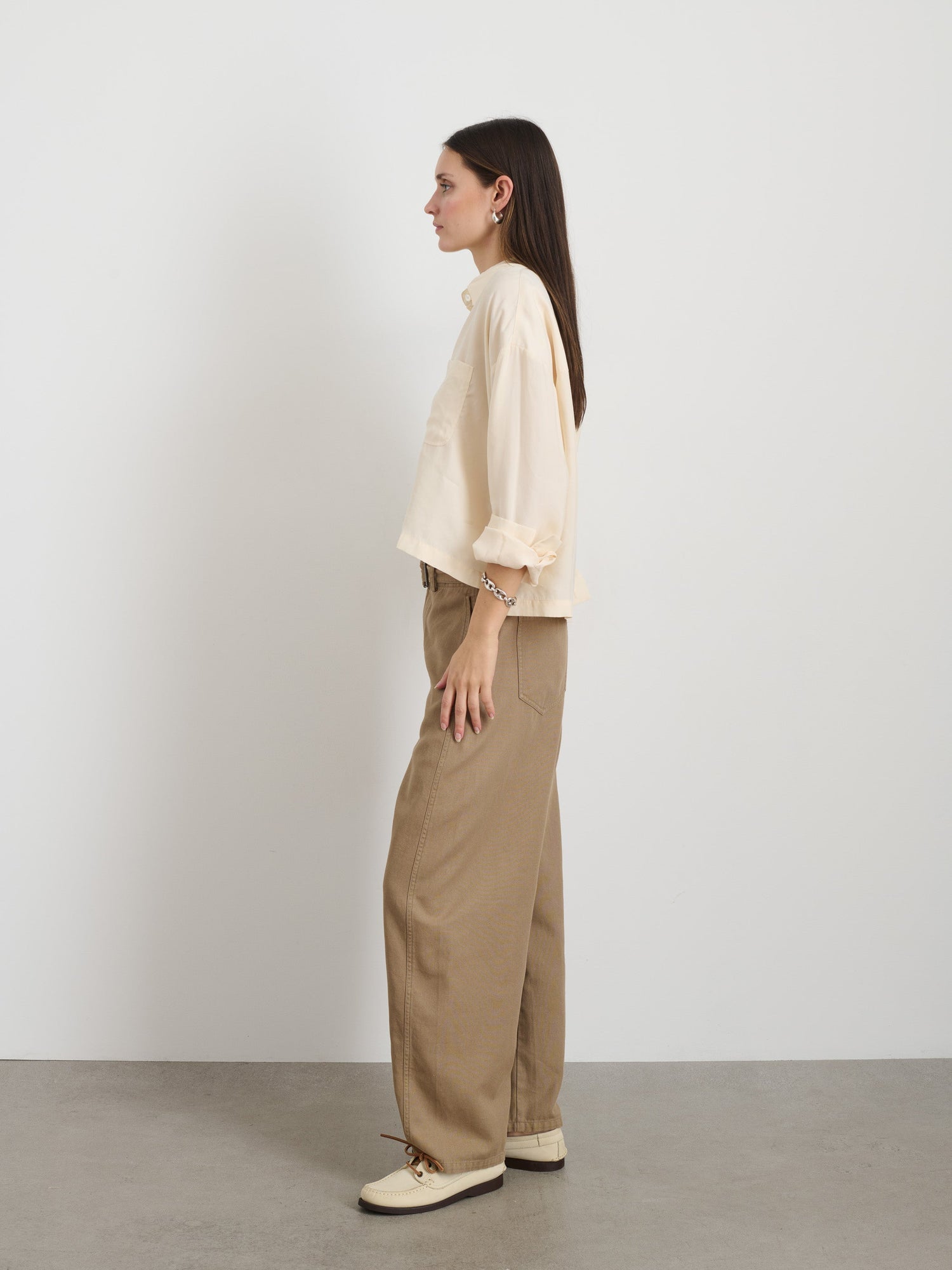 Women | Gemma Top | Cupro Ivory