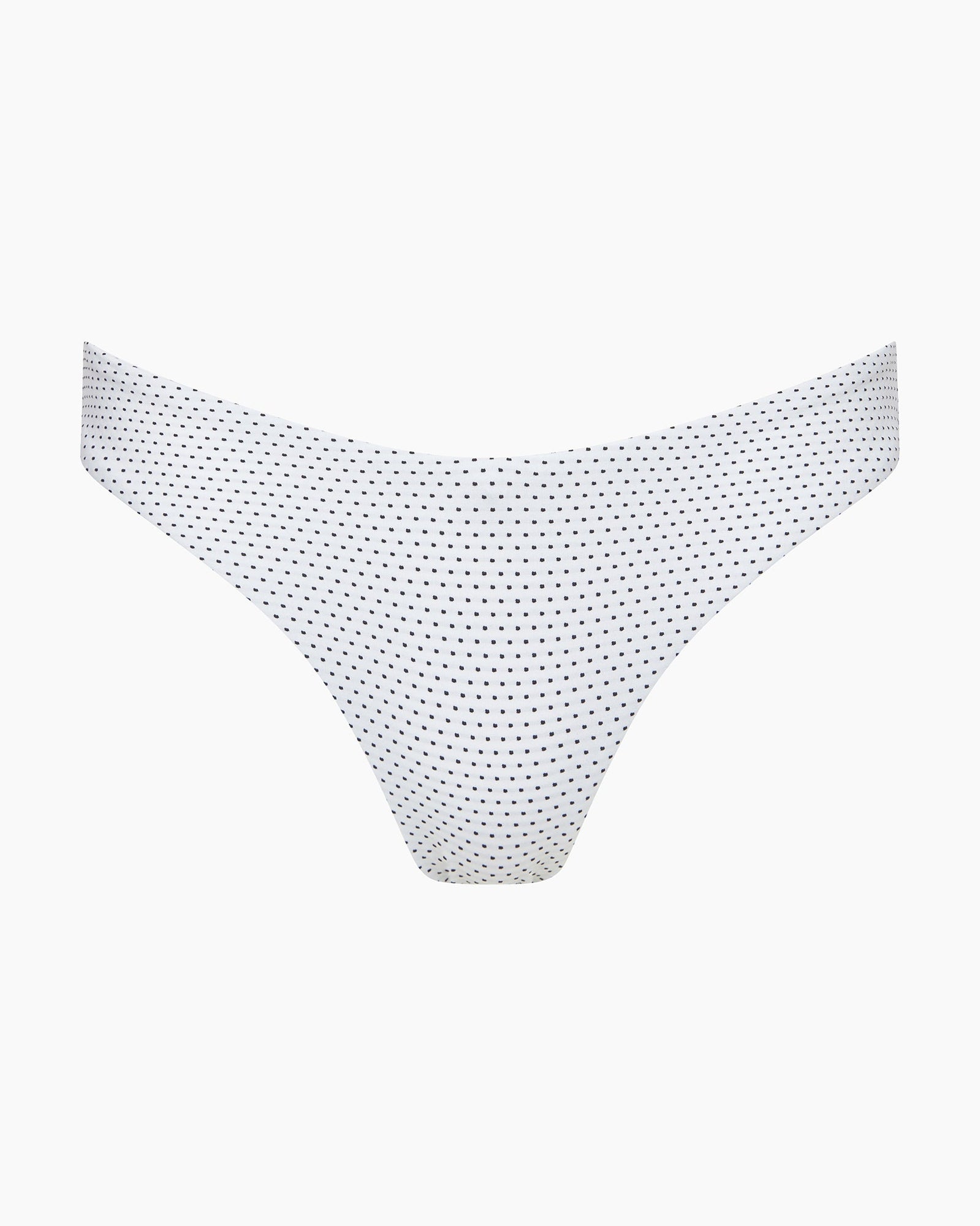 Womens | Chiara Bikini Bottom | White/Black