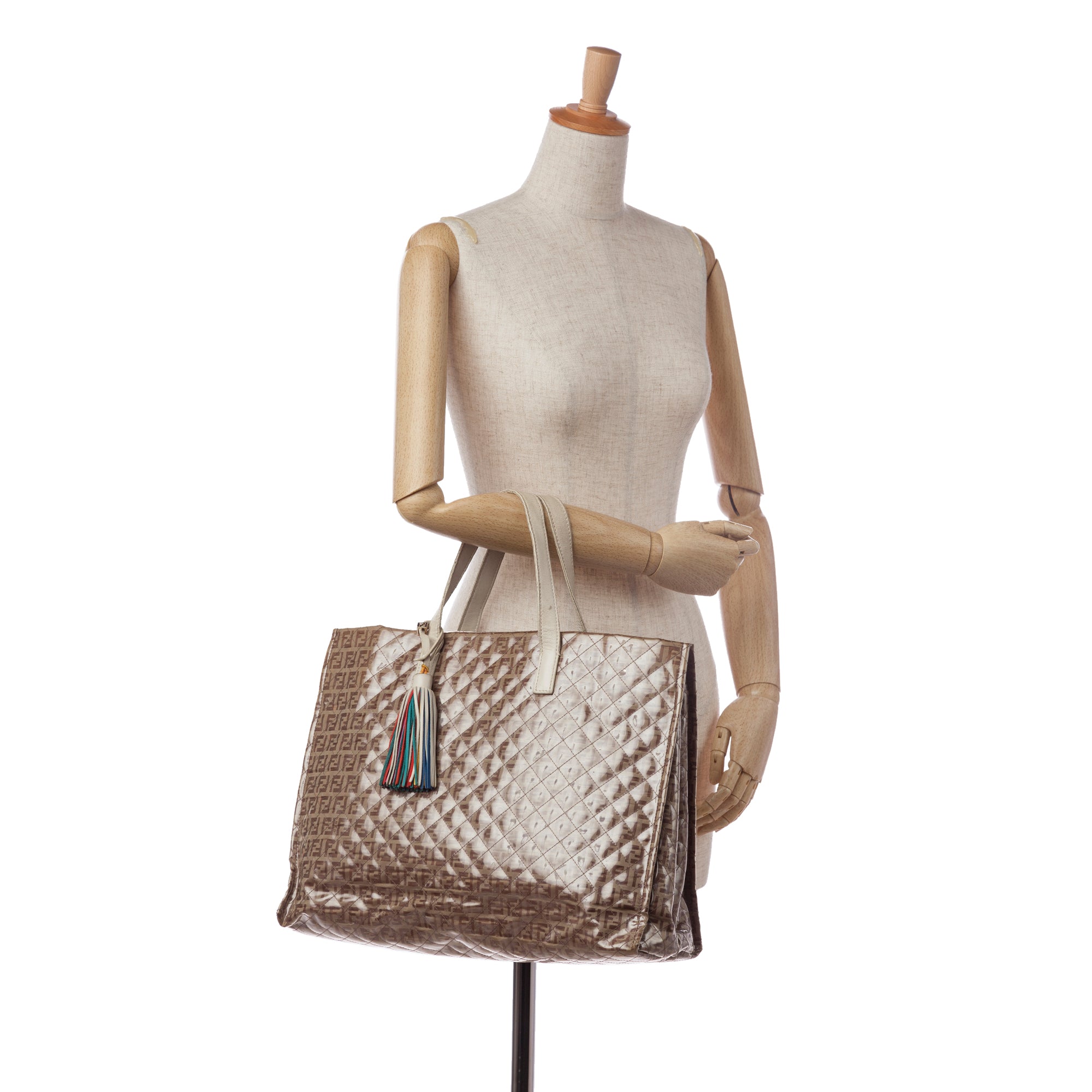 Fendi Pre-Owned Zucchino Glazed Tote | Women | Brown