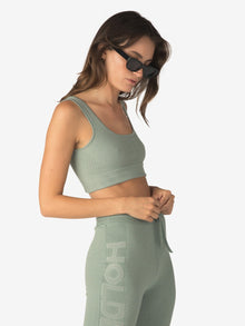 Womens | Seamless Bralette | Sage