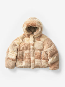 Womens | Sherpa Down Puffer | Natural Mix