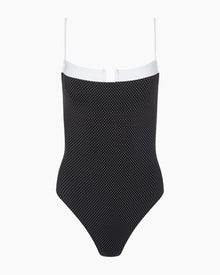 Womens | Melanie One Piece | Black/White