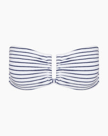 Womens | Genevieve Bikini Top | White/Deep Navy