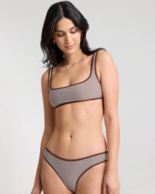 Brown/White