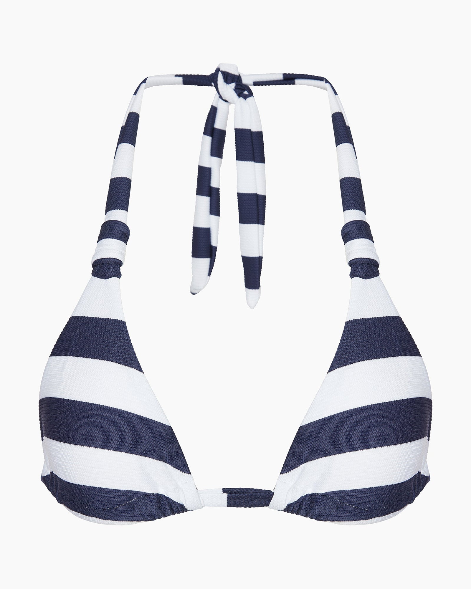 Womens | Mara Bikini Top | Deep Navy/White