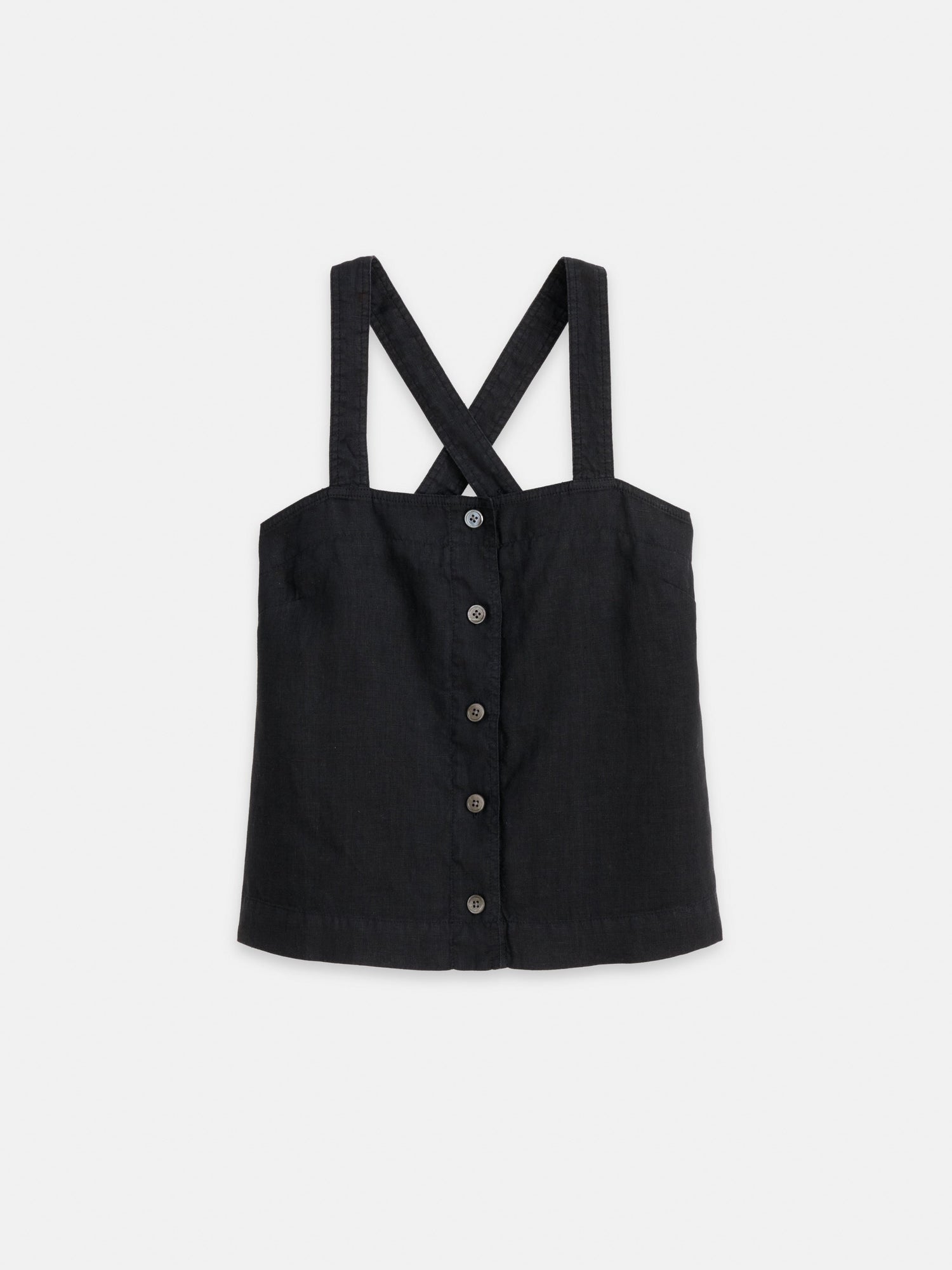 Women | Zoe Tank | Linen Black