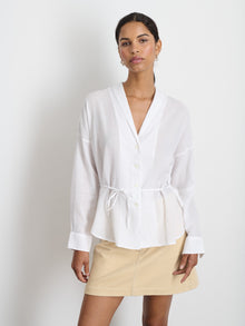 Women | Karlie Shirt | Cotton Voile White
