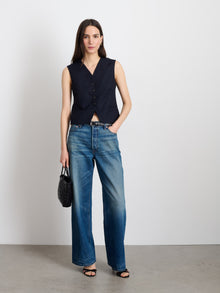 Women | Soho Vest | Wool Dark Navy