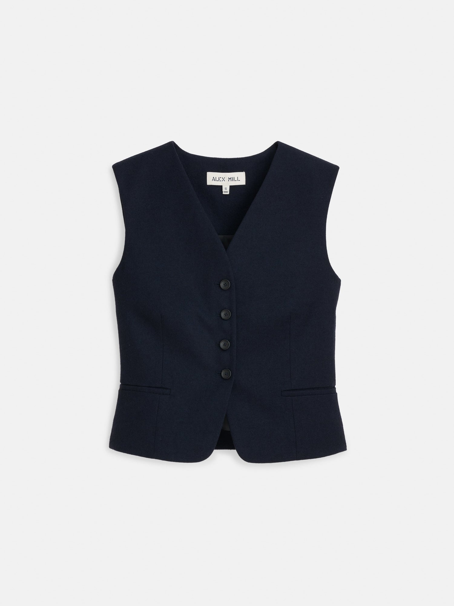 Women | Soho Vest | Wool Dark Navy