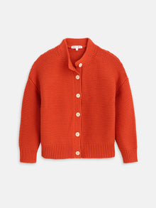Women | Nico Cardigan | Cotton Paprika