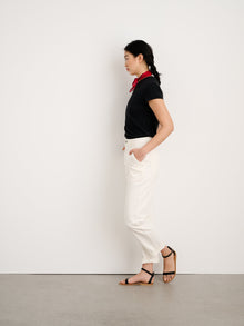 Women | Prospect Tee | Linen Anthracite