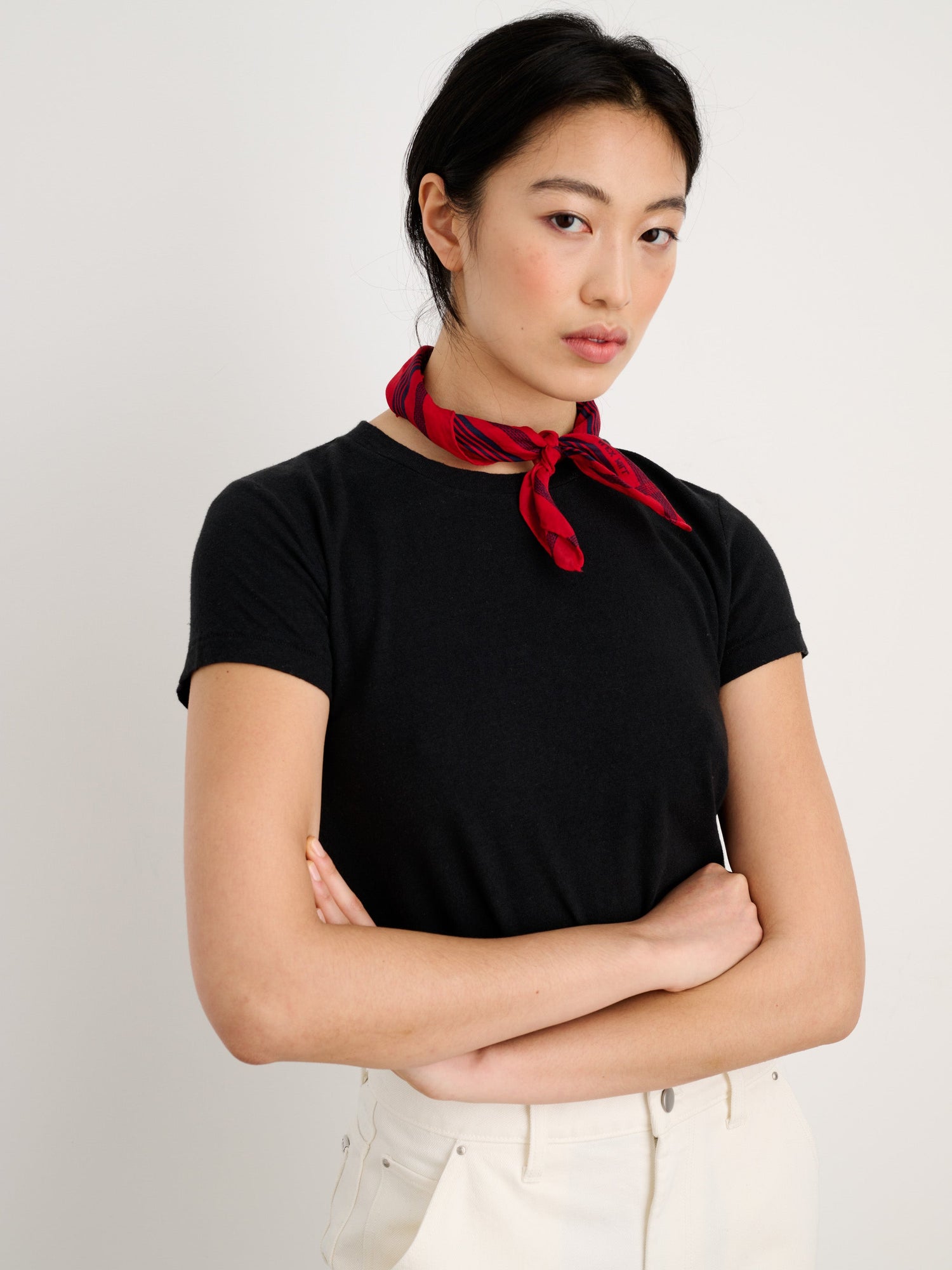 Women | Prospect Tee | Linen Anthracite