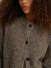 Women | Chunky Rib Cardigan | Donegal Bark