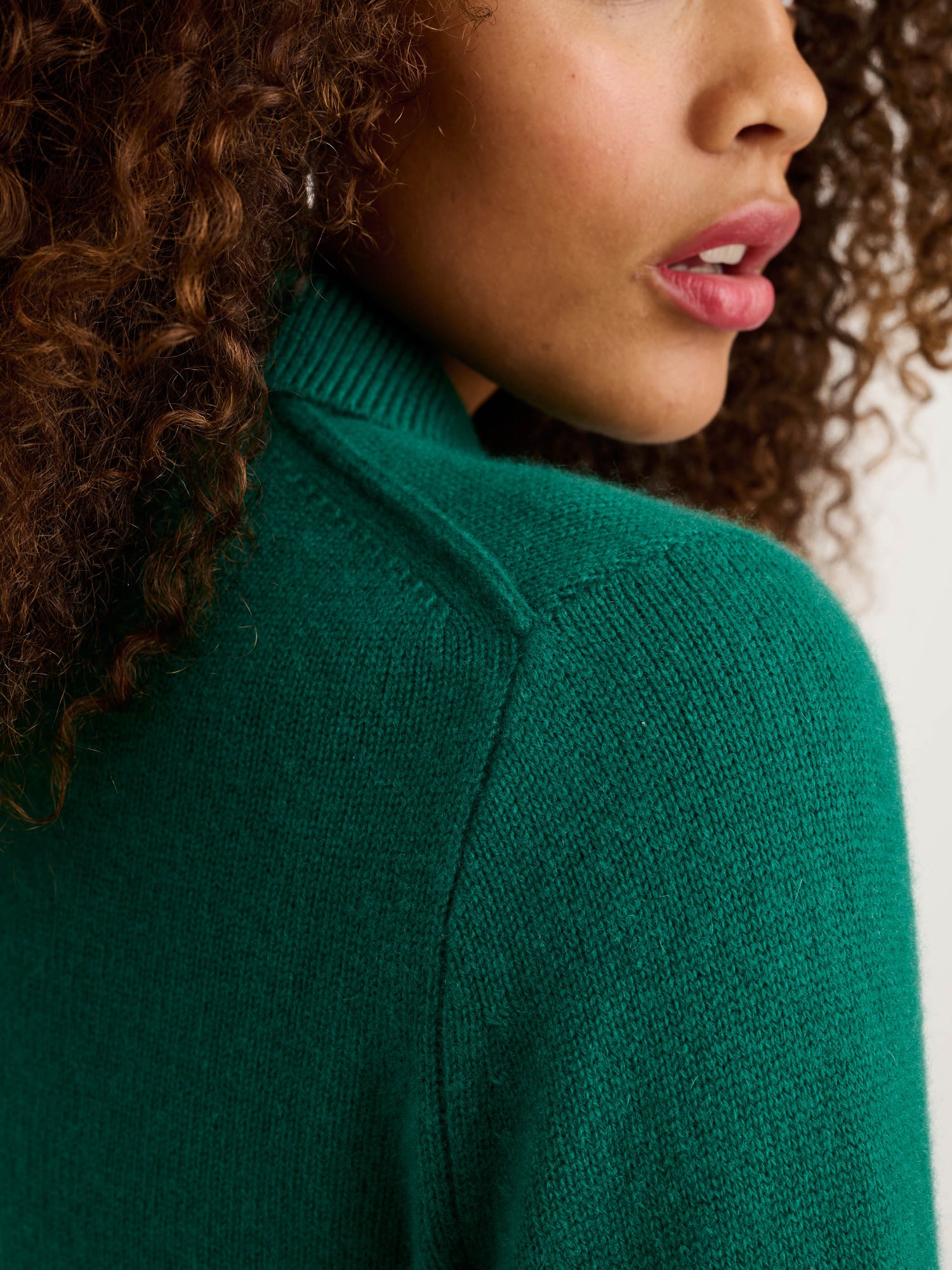 Women | Alice Polo | Cashmere Kelly Green