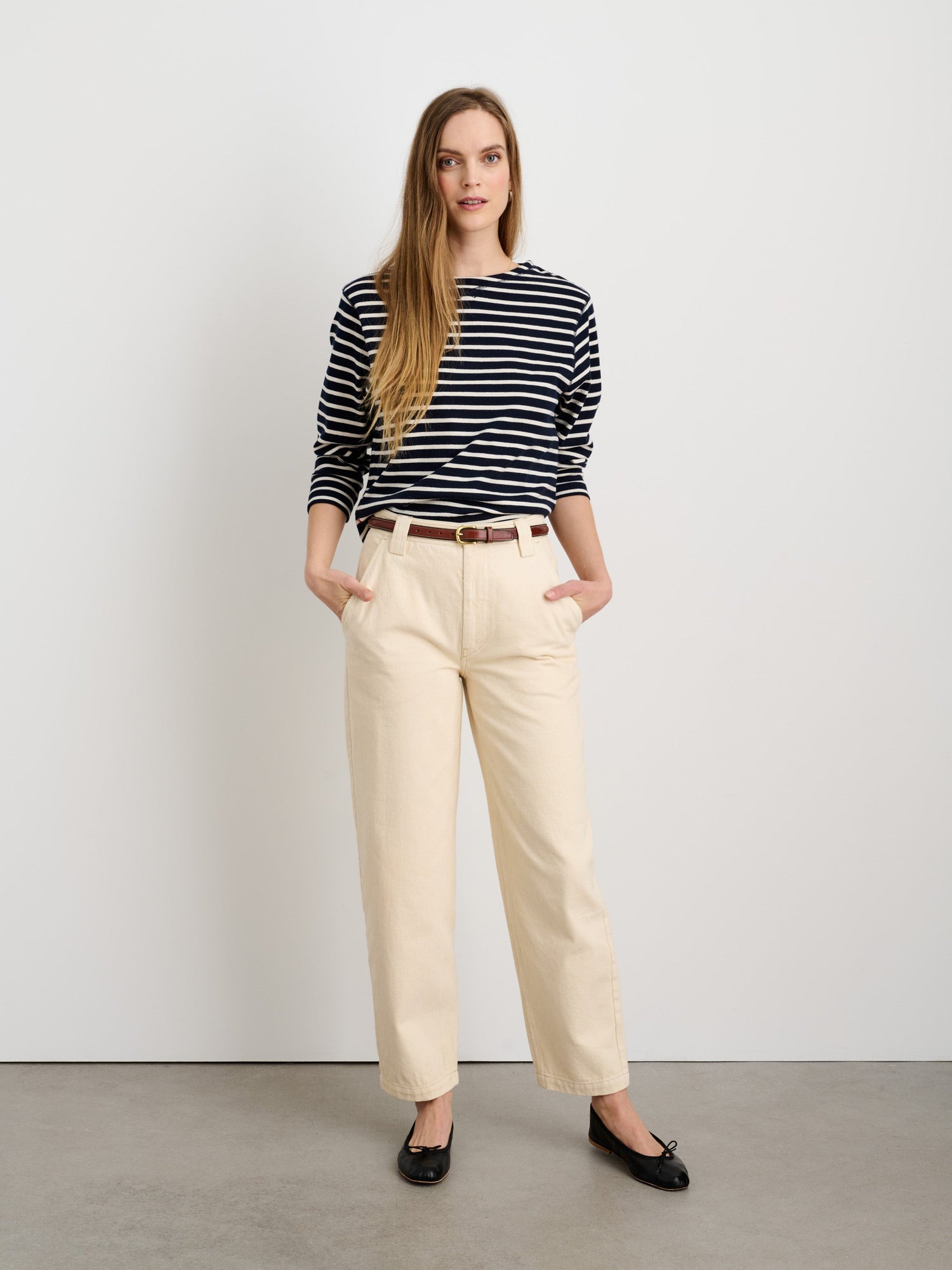 Women | Parker Pant | Recycled Denim Natural