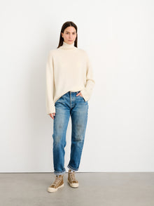 Women | Cecile Turtleneck | Cashmere Ivory