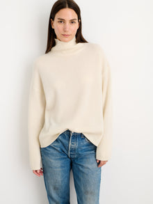 Women | Cecile Turtleneck | Cashmere Ivory