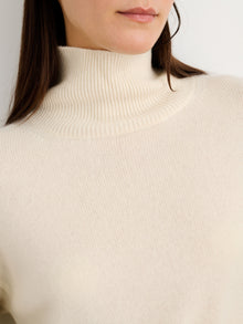 Women | Cecile Turtleneck | Cashmere Ivory