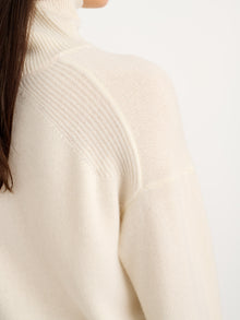 Women | Cecile Turtleneck | Cashmere Ivory