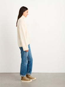 Women | Cecile Turtleneck | Cashmere Ivory