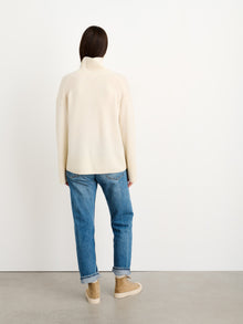 Women | Cecile Turtleneck | Cashmere Ivory
