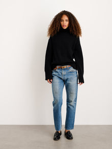 Women | Betty Turtleneck | Wool Black