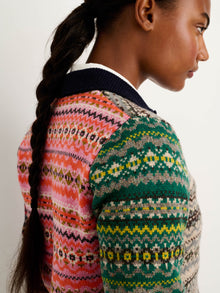 Women | Alma Sweater | Mixed Fair Isle Multi