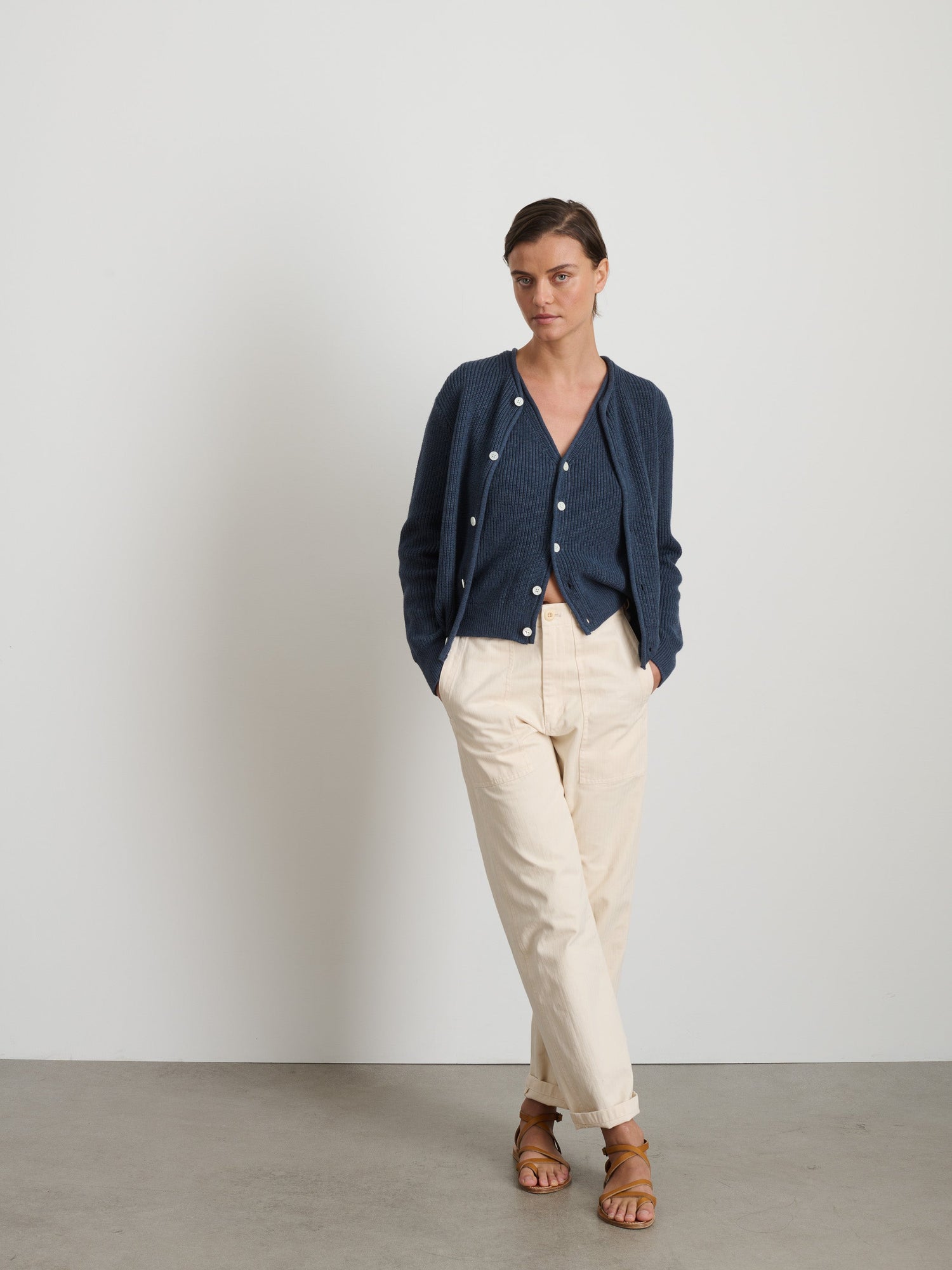 Women | Eldridge Cardigan | Navy