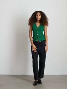 Women | Eldridge Sweater Vest | Verdant Green