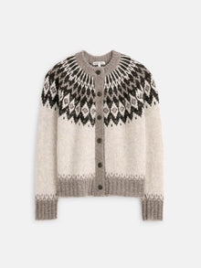 Women | Ashwood Fair Isle Cardigan | Aspen Combo