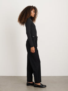 Women | Christy Ribbed Turtleneck | Charcoal