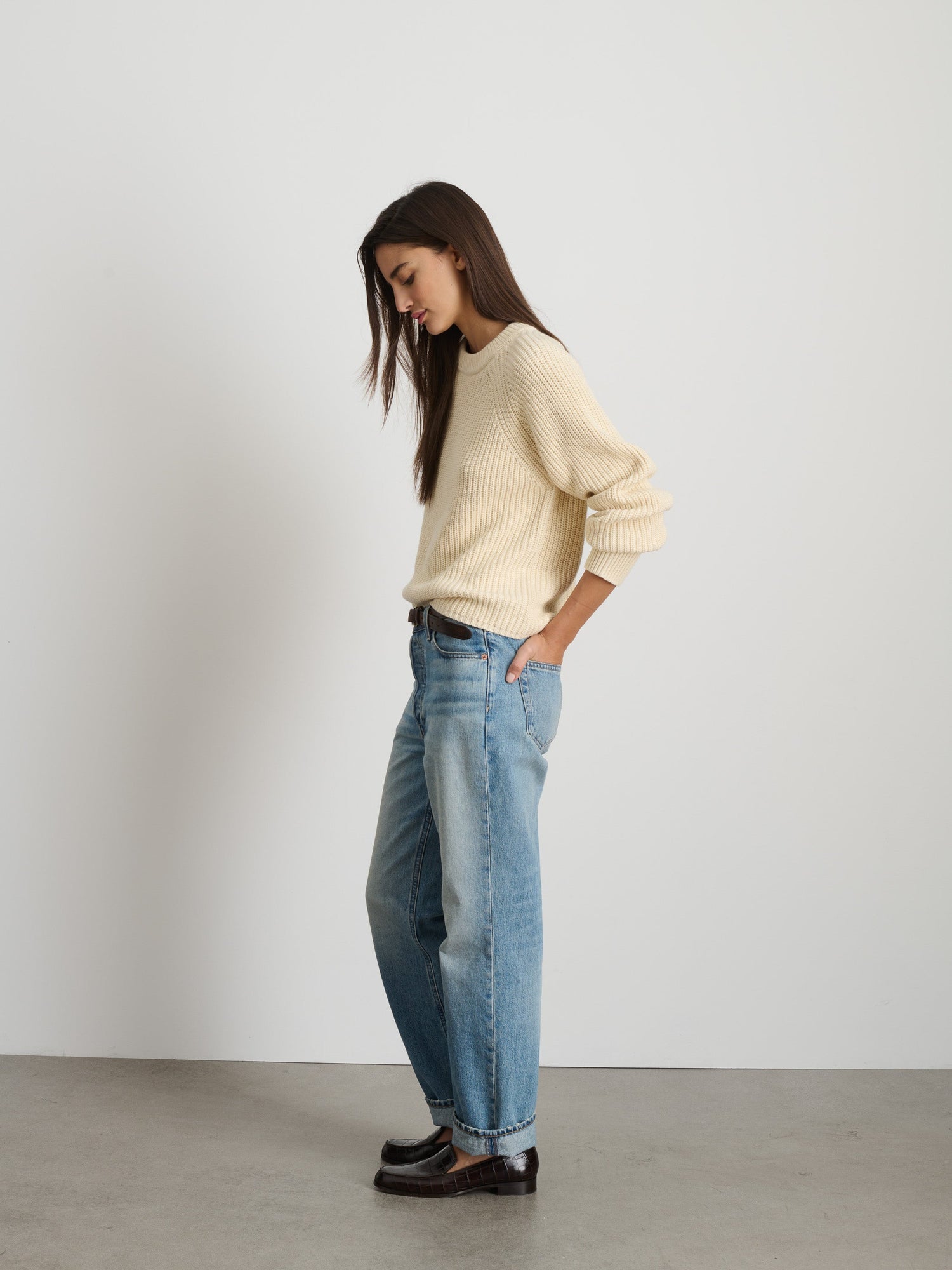 Women | Amalie Pullover Sweater | Ivory