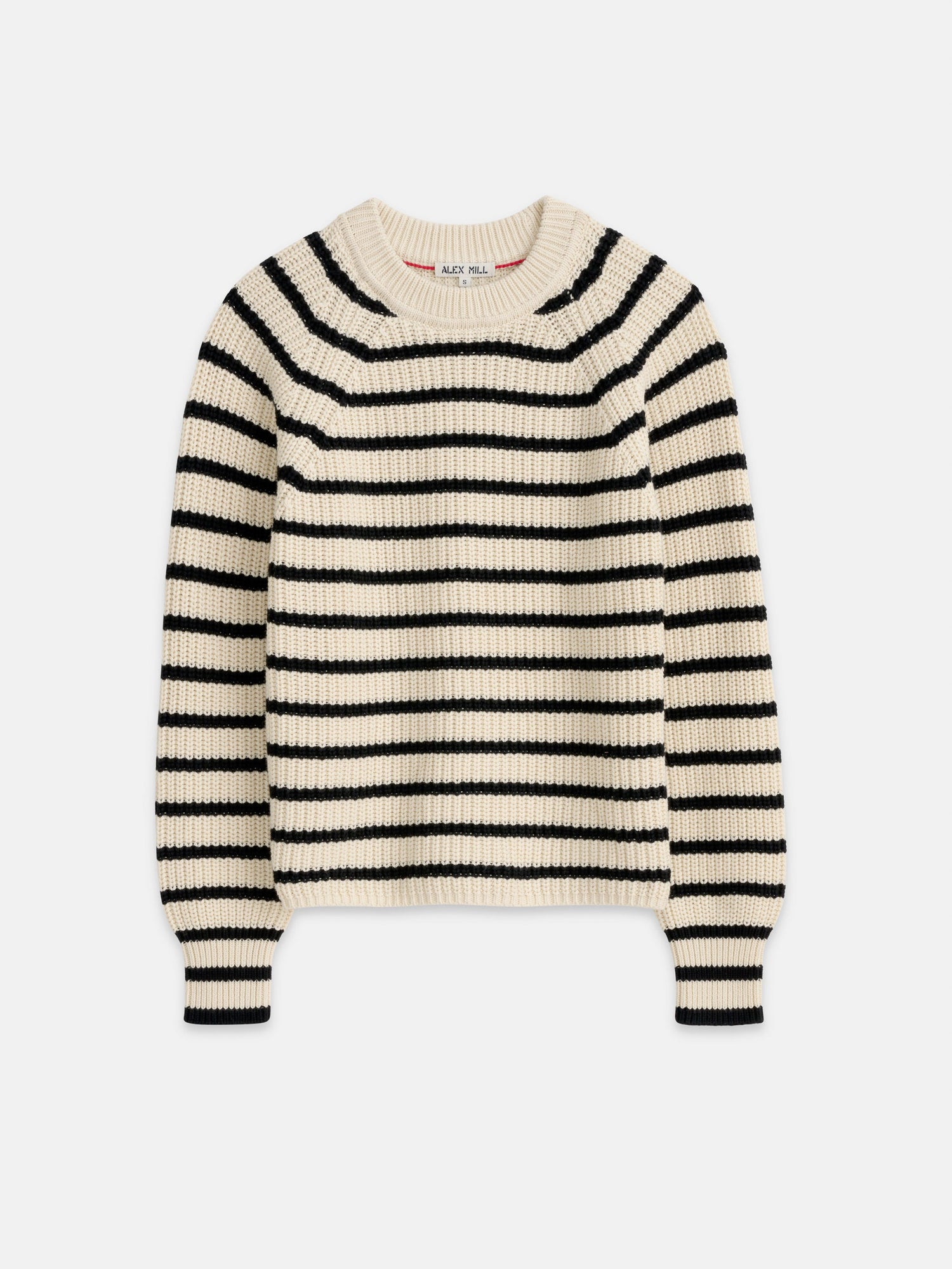 Women | Amalie Sweater | Stripe Ivory x Black