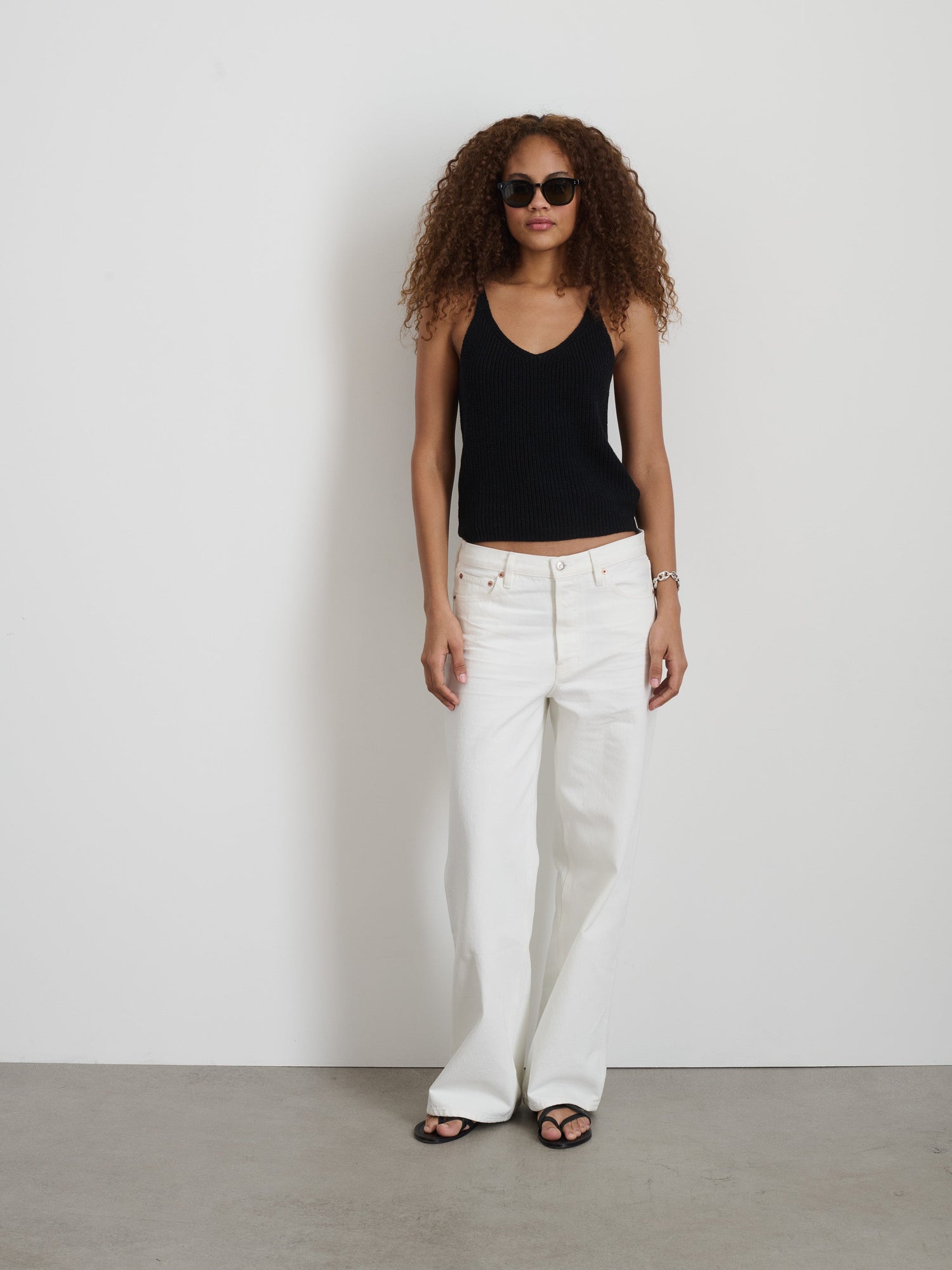 Women | Billie Sweater Tank | True Black